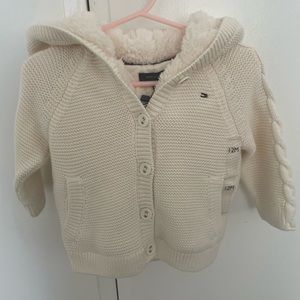 Baby/Kids Wool Winter Creme Jacket